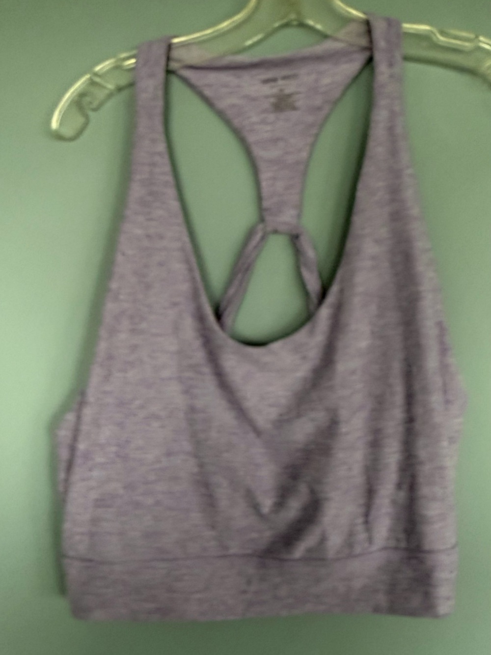 Nine West Lavender Racerback Bralette